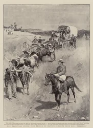 Die Transvaal-Krise, die Flucht britischer Untertanen aus dem Buren-Territorium